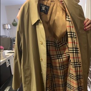 Burberry Mens Trench Coat